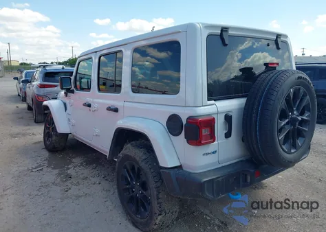 2024 Jeep Wrangler 4Xe Sahara 4Xe from USA, damaged, VIN 1C4RJXP60RW225567